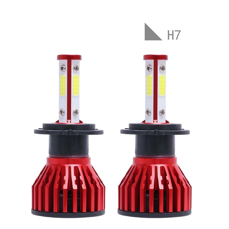 

a pair H7 LED Light Headlight car Lamp 6000K super bright 2pcs led h7 h 7 headlamp motorcycle car light bulbs