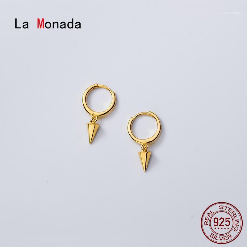 

La Monada Hoop Earrings For Women Silver 925 Fine Women Earrings Jewelry Minimalist Cone Hoop 925 Sterling Silver1
