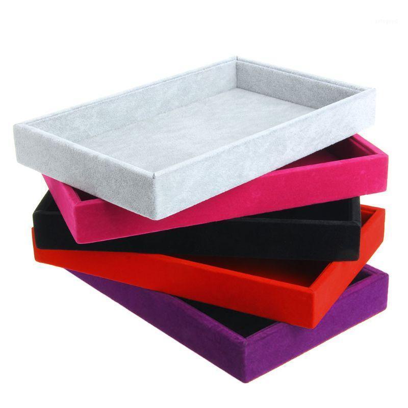 

Jewelry Pouches, Bags Stackable Trays Inserts Velvet Catch All Display Tray Case1
