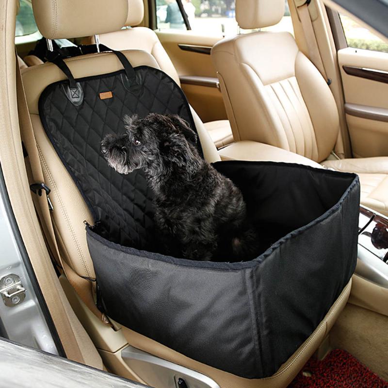 

Waterproof Pet Dog Carrier Car Seat Pad Safe Carry House Cat Puppy Bag Car Travel Accessories Dog Seat Bag Basket