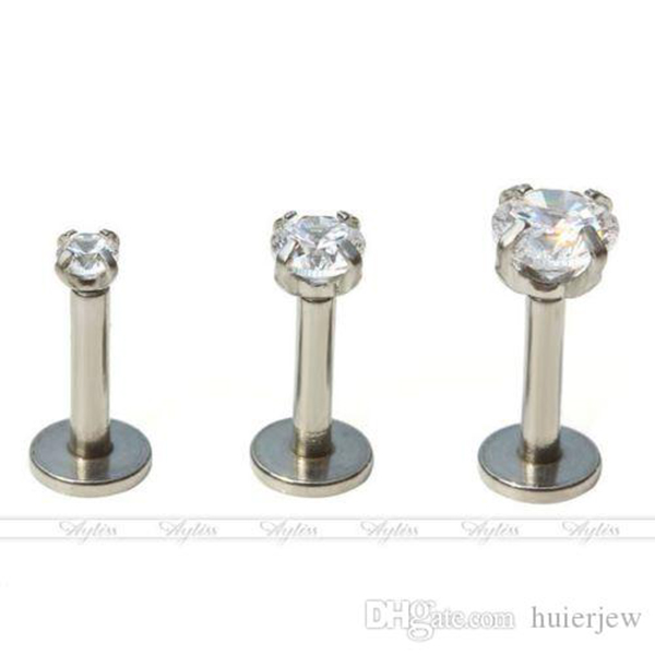 

Earrings For Women Bars Piercing Gem Monroe Ear Cartilage Stud Earring