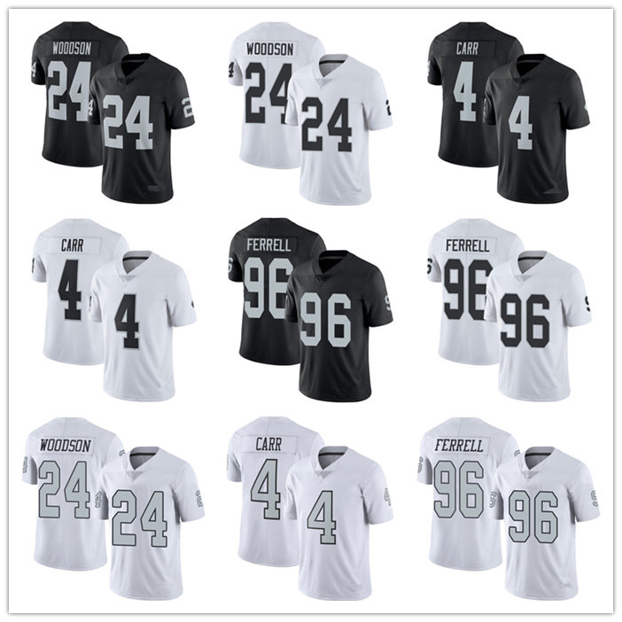 

Oakland Raiders MEN WOMEN YOUTH Nfl Clelin Ferrell Khalil Mack 4 Derek Carr Vapor Untouchable Limited Player Jersey, Black;red