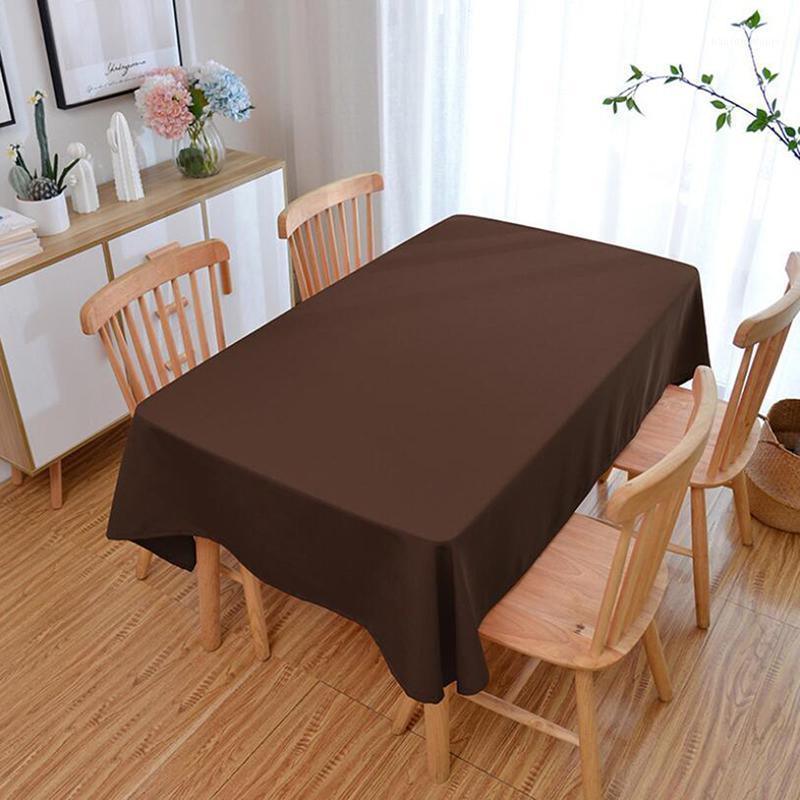 

Waterproof Canvas Tablecloth Cover Towel Cloth Hotel Solid Color Waterproof Tablecloth Wedding Banquet Table Decoration1, Yellow