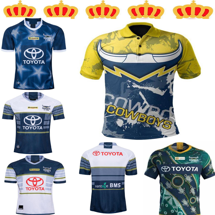 

Hot sale 2021 North Queensland Cowboys Adult Super Rugby Jersey Shirt Kit Maillot Camiseta Maglia Tops size S-5XL, Black