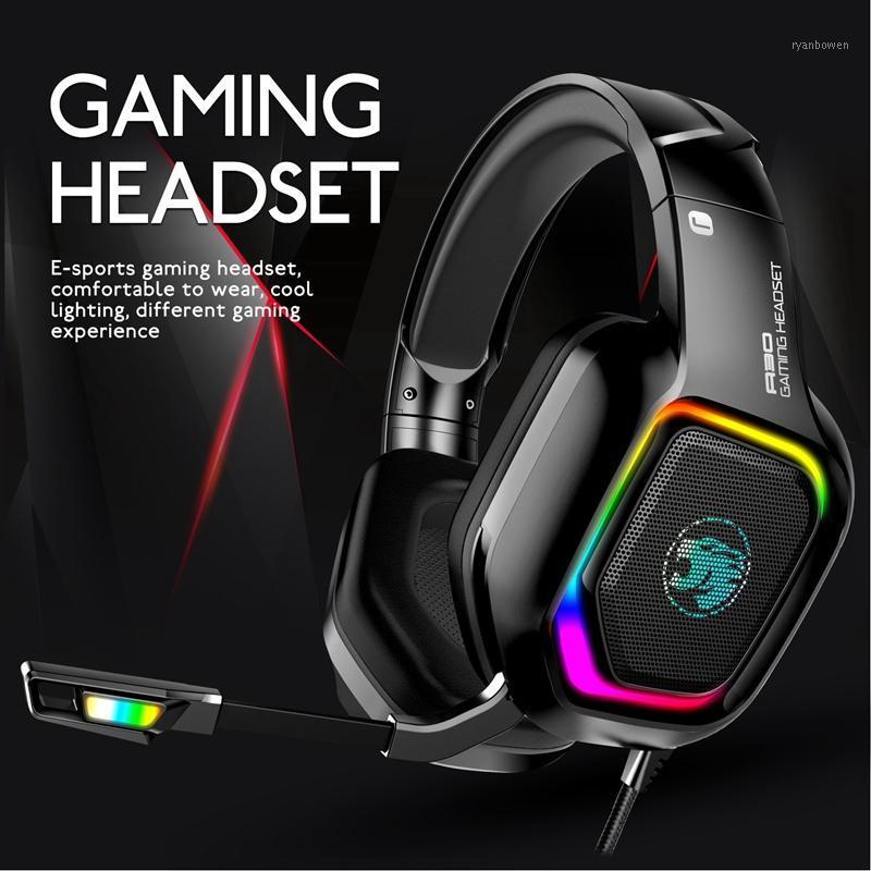 

Wired Gaming Headphones Deep Bass Stereo Gamer Headset with Mic for PS4 New PC Laptop Gamer1, Black