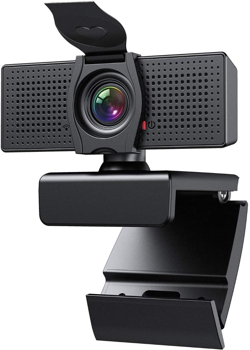 

Smartlife Webcam with Microphone, Webcam Privacy Protection HD 1080p, Suitable for Gaming Meetings, Laptop Desktop Zoom, 480p