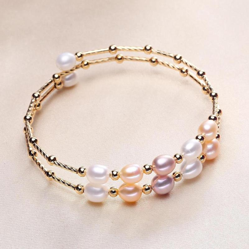 

2020 New Charm Luxury Golden Bracelet&Bangle Classic noble Bracelets For Women Girl fashion Jewellery Elegant Pulseira Gift
