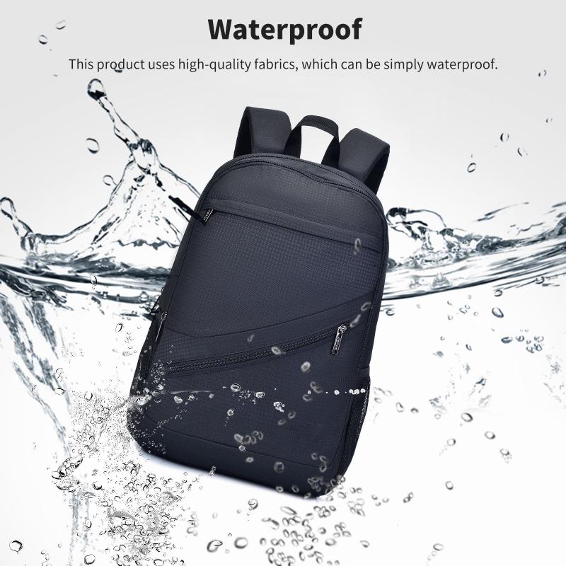 

Nylon Men And Women Laptop Backpacks School Fashion Travel Backpacking Backpack Male Backpack For Laptop Business, Black color