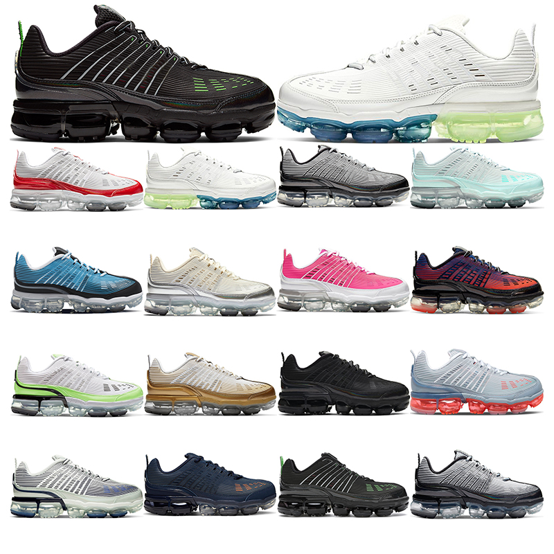 

NEW 360 mens womens running shoes SUMMIT WHITE Metallic Silver black gray White green CREAM COLORWAY fashion sports outdoors, 5 university red