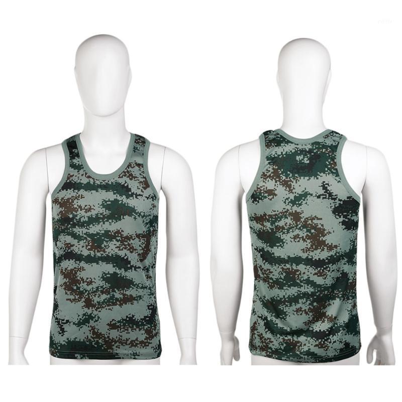 

2020 Running Vests Style Men Vest Camouflage Tank Top Tight Sport Skinny Best Seller1, As pic