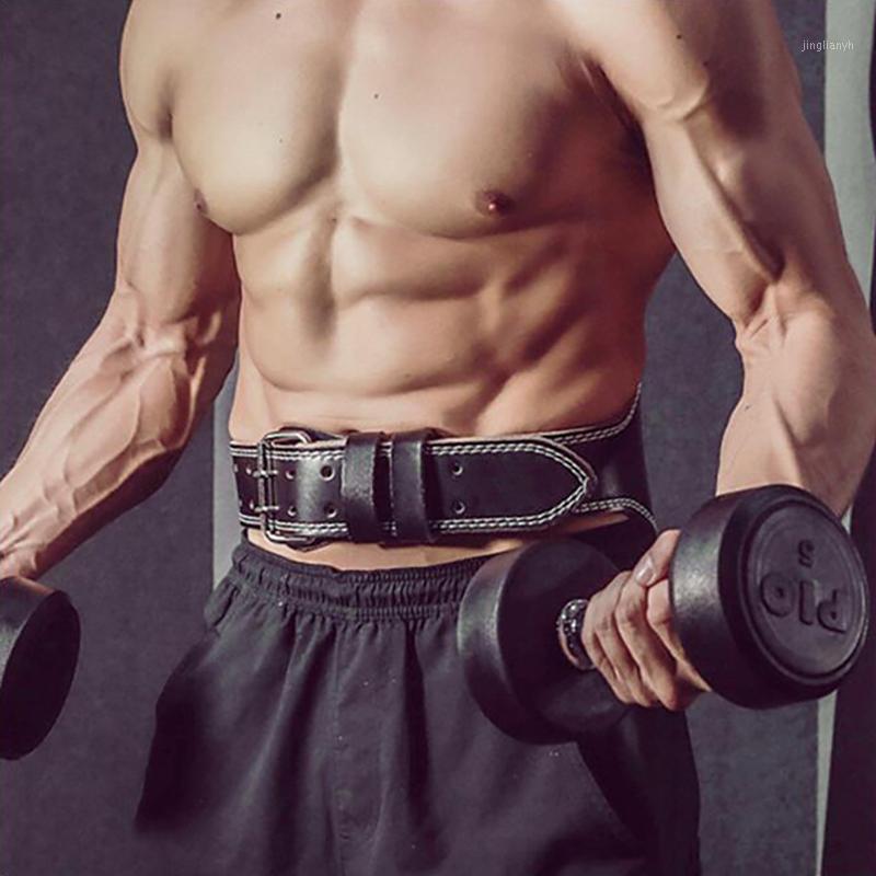 

Sports Waist Support Belt Protection Belts Artificial Leather Weightlifting/Pull-Ups Waistband 3 Sizes1, As pic