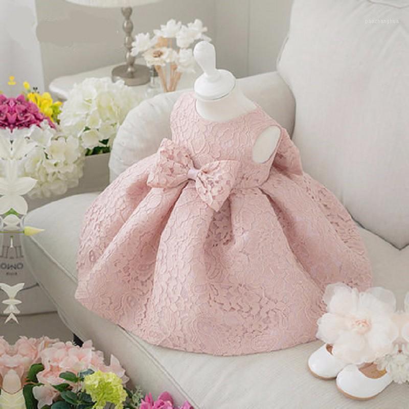 

High Quality Baby Girl Dress Pink Glitz Organza Baptism Dress for Girl 1 Year Birthday Baby Chirstening for Infant1, White style b