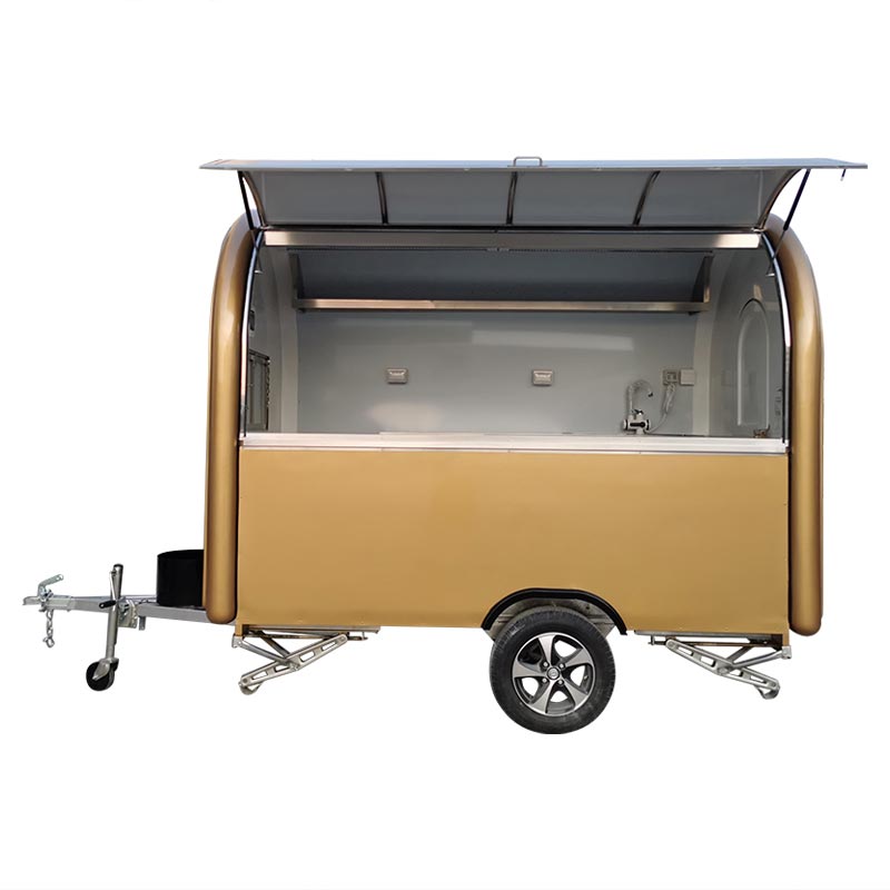 

Mobile Food Trailer Food Truck Brown