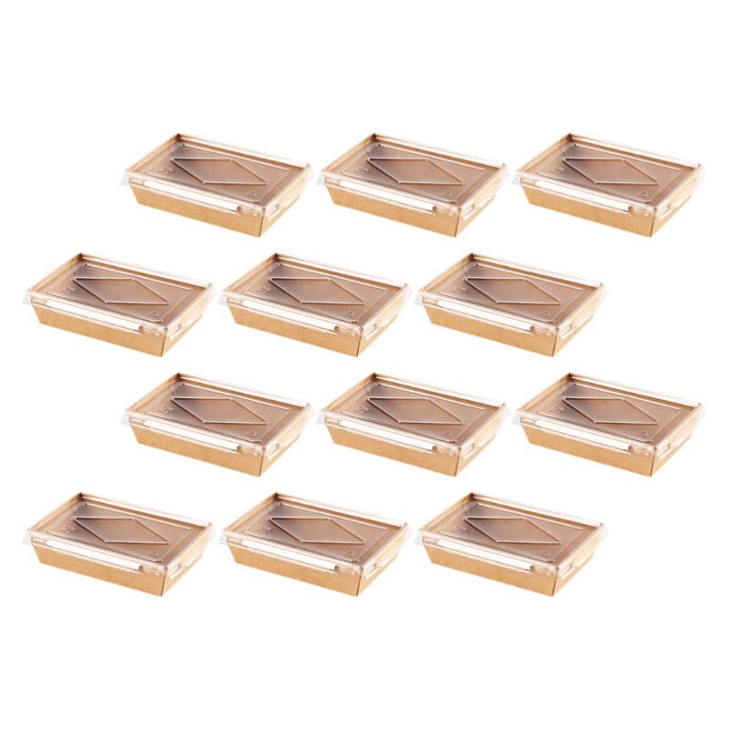 

20 Sets Disposable Sushi Box Packing Box Portable Storage