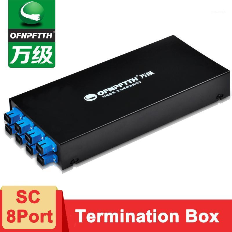 

8Port Fiber Optic Termination Box SC/LC/FC/ST Fiber Optic Patch Panel1