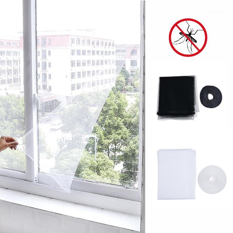 

5/10pcs Insect Mosquito Net Screen Curtain Mesh Bug Mosquito Netting Door Window Self-adhesive Curtain Protector Flyscreen1