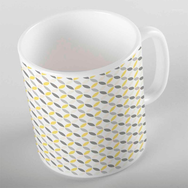 

Else Gray Yellow Geometrics Nordec Modern 3d Print Gift Ceramic Drinking Water Bear Coffee Cup Mug Kitchen1, As pic