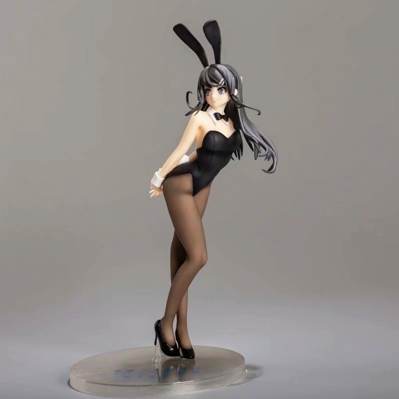 Anime Aniplex Rascal Does Not Dream of Bunny Girl Senpai Sakurajima Mai PVC Action Figure Collectibles Model Toys-image-608163525