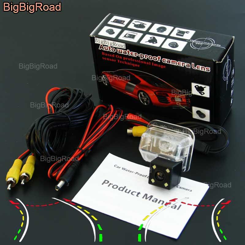 

BigBigRoad Car Intelligent Dynamic Track Rear View Camera Backup Reversing Camera Night Vision For CX5 CX-5 CX 5