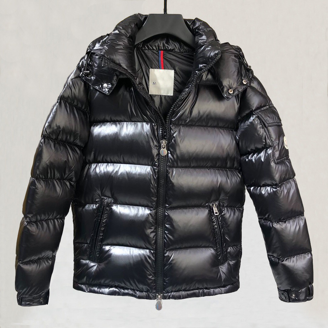 

mens jacket parka men women classic casual down jacket coats mens outdoor warm feather winter jacket doudoune homme coat outwear, Black