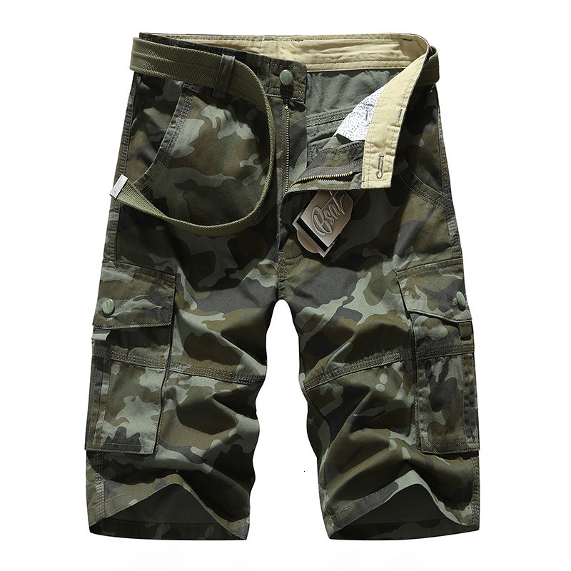 

2021 Summer New Men's Casual Shorts Camouflage Male Work Man Short Pants Plus Size 29-40 6i7l, 1606-2 3