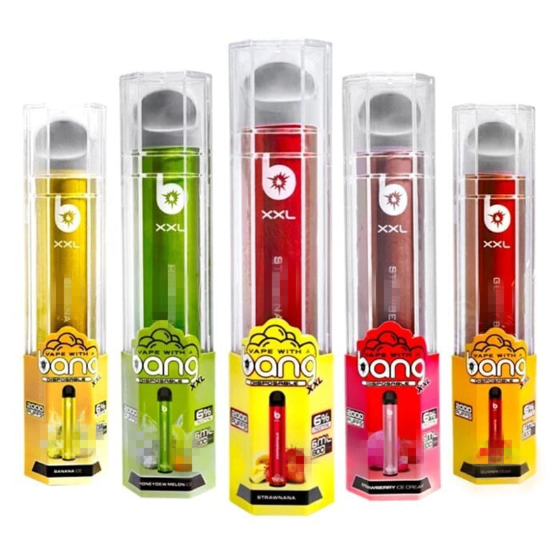 

BANG XXL 2000 puffs plus electronic cigarette disposable vape pen Original zooy 2800 puff Pre Filled Pods Vapes Cartridge