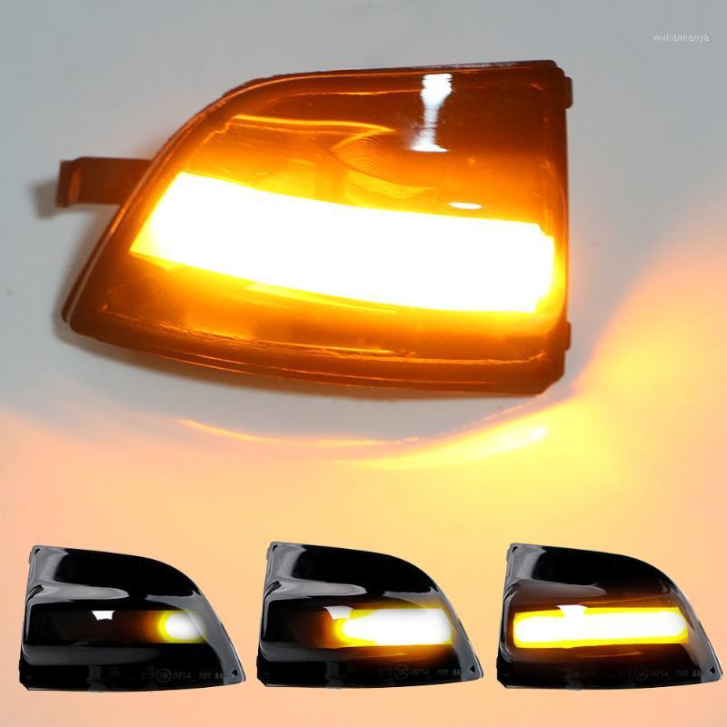 

Signal Lamp 2Pcs/set LED Indicator Blinker Dynamic Turn Light Car Rear View Mirror Emergency Lights