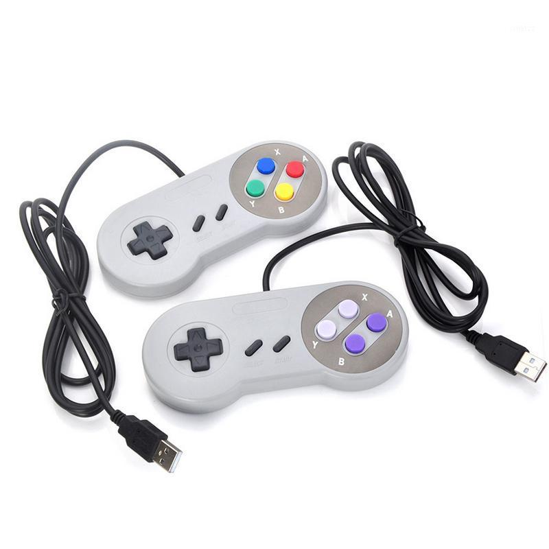 

2020 USB Game Controller Gaming Joystick Gamepad Controller for SNES Game pad for Windows PC MAC Computer Control Joystick1