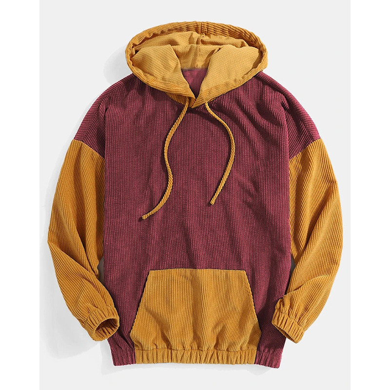 

2021 Cotton Fleece Men Long Sleeve Hoodies Casual Patchwork Sweatshirts Streetwear Male Hoodies Men Clothing, Mint