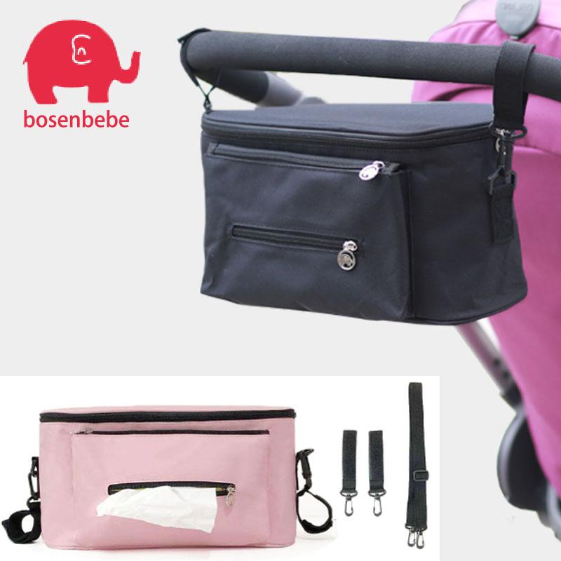 

New Waterproof insulation Large Capacity Baby Stroller Accessories Mummy Maternity Diaper Bag Nursing Bag ba