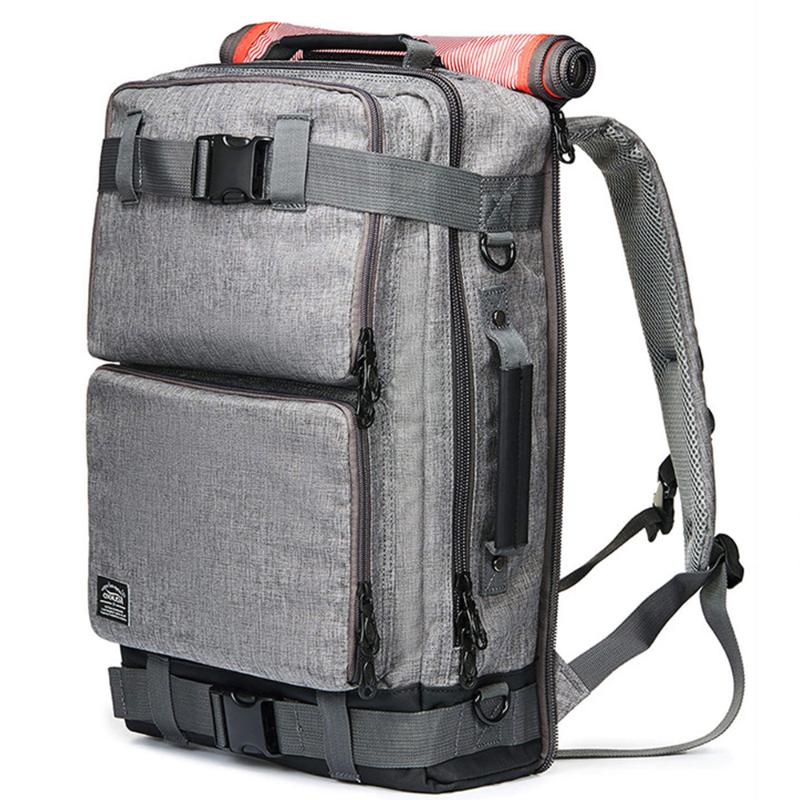 

Men's Multifunction Laptop Backpack Waterproof Oxford Business Rucksack Fashion Notebook School Bag Back Pack Travel For Male, Black