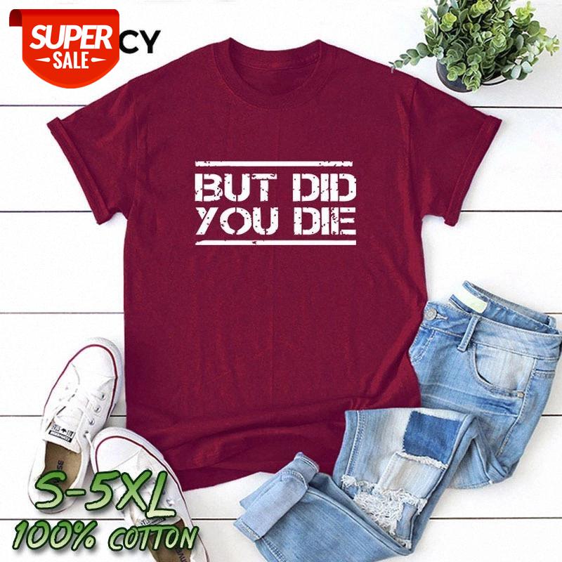 

JFUNCY T-shirts for Women 100% Cotton T-shirt Kawaii Harajuku Female Shirts Top Women's Clothes Camiseta Mujer Cool Words Print #gO7a, White