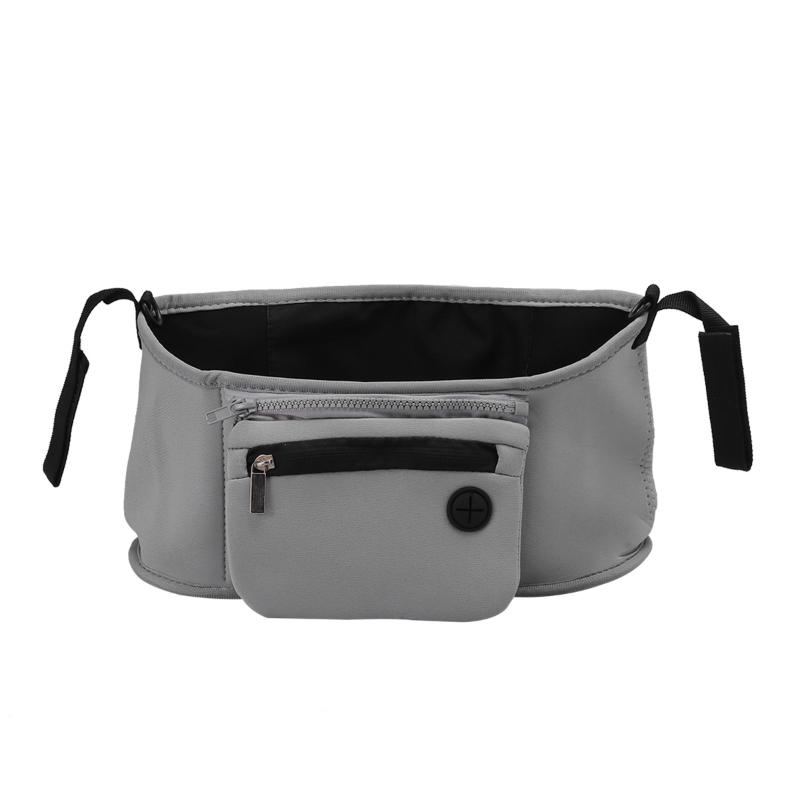 

1Pc Portable Home Organizer Hanging Bag for Cell Phones Wallets Milk Bottles, Black