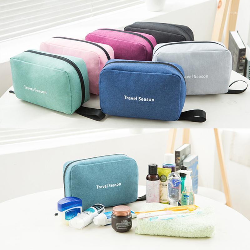 

Portable Waterproof Travel Storage Bag Foldl Cosmetic Makeup Wash Shaving Bag Supplies Organizer Storage Pouch Pocket1