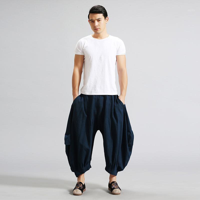 

Men Yoga Pant Linen quickly dry Loose Wide Leg Sweatpant Running Jogger Fitness Gym Workout Casual Sport Pant Trouser Sportswear1, Black