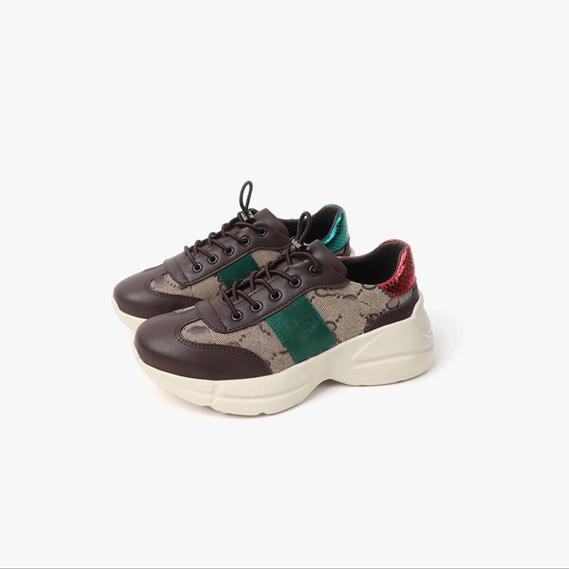 

A1 2021 Designer Hot Low cut Casual Trainer Children Boy Girl Kids Skate Sneaker Fashion Sport Shoes size 26-35, Box
