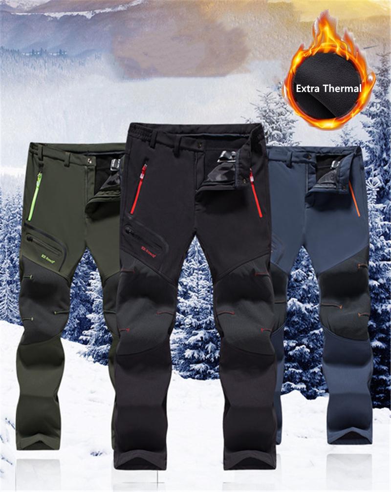 

Outdoor Quick Dry Hiking Pants Men Stretch Waterproof Breathable Trousers Mountain Climbing Camping Fishing Pantalon, Men-army green