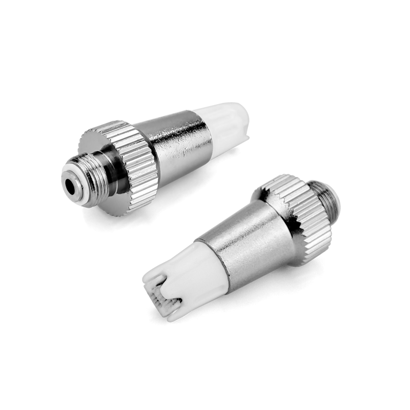 

Dual Ceramic Rod 1.2ohm Replacement Coil Wax Atomizer Dab Rig For Lookah Seahorse Pro Series Wax Vaporizer