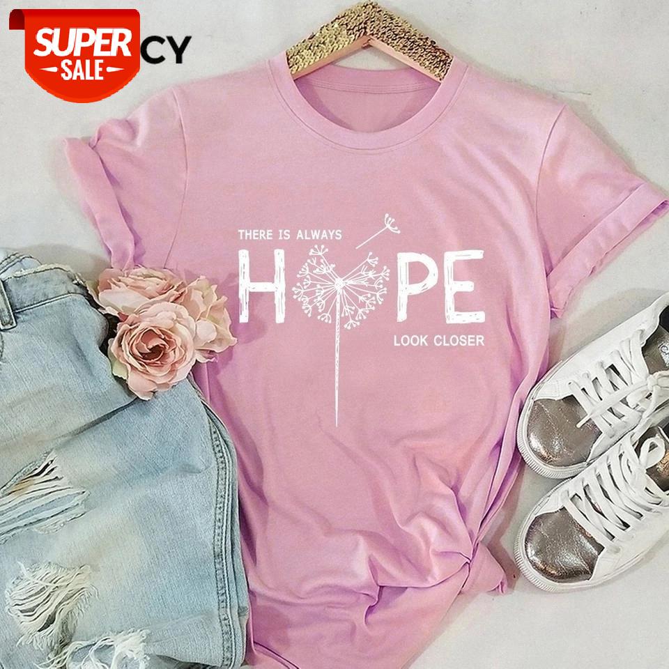 

JFUNCY Summer Cotton Casual T-Shirt Women T Shirt HOPE Letter Printed Oversized Woman Harajuku Graphic Tees Tops #hK1U, White