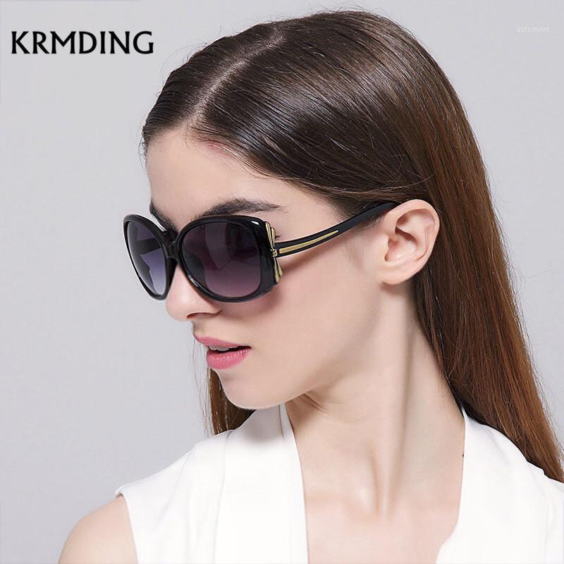 

KRMDING 2020 retro big box sunglasses women's brand designer gradient lens driving sunglasses UV400 Feminino1