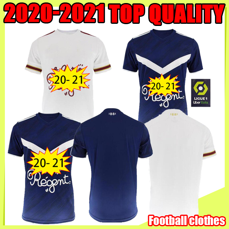 

Top 2020 Bordeaux Thailand Adult + Kids Soccer Jerseys New 2021 BRIAND S.KALU KAMANO ui jo BENITO DE PREVILLE High-quality Football Shirts, Home