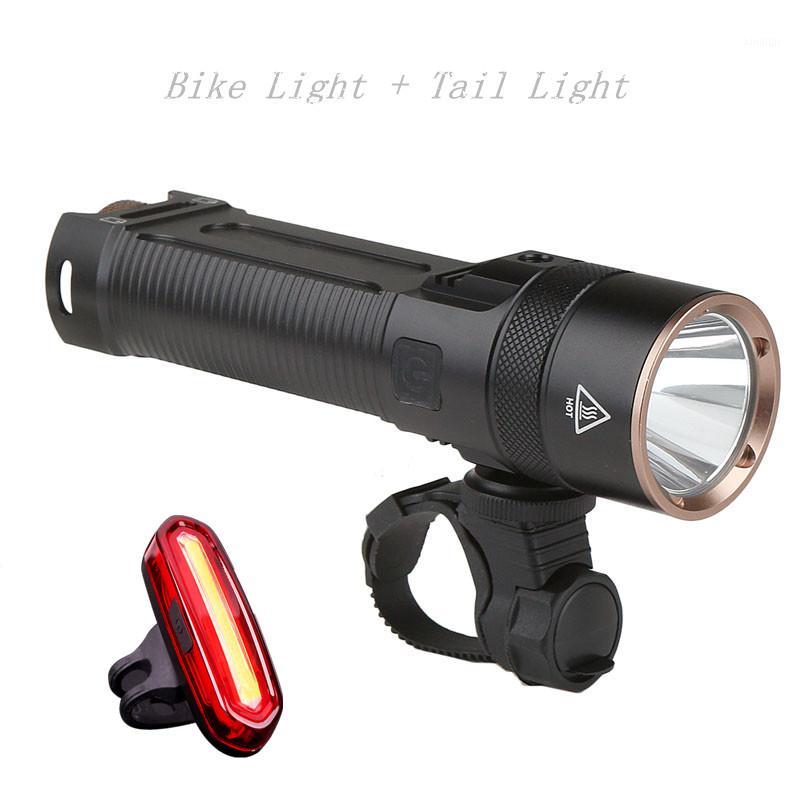 

2020 New Bicycle Lamp New Arrival Bike Torch MTB Road Usb Chargeable Led Front Light Tail Light Set Taillight Rear1