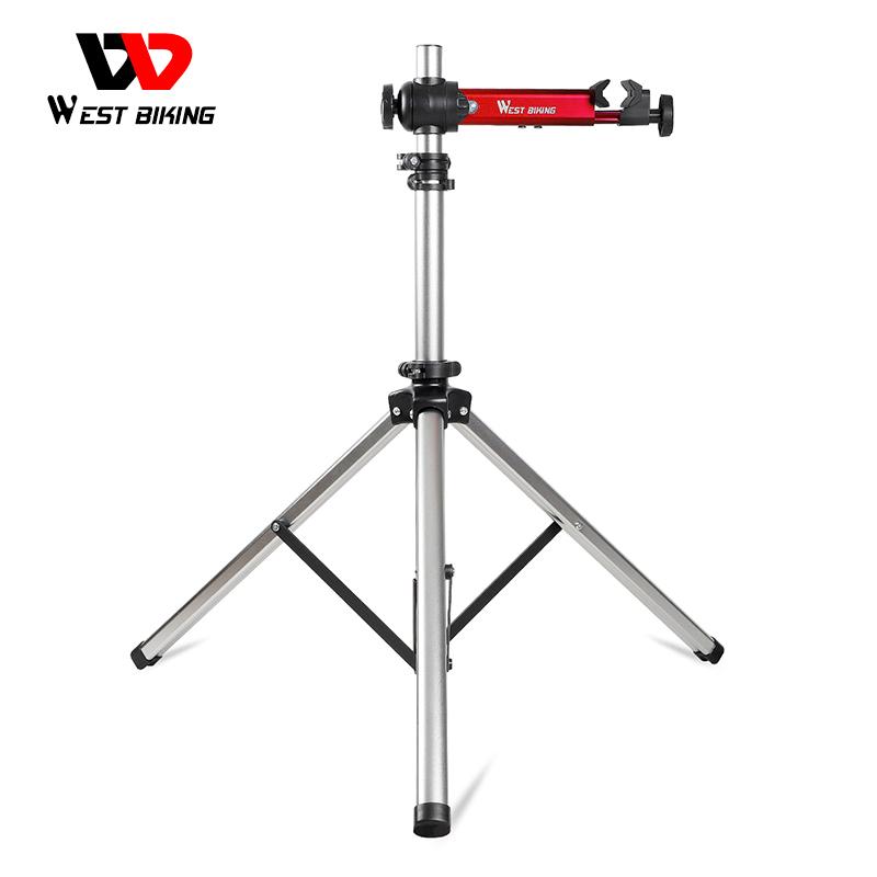 

WEST BIKING Professional Bike Repair Stand MTB Road Bicycle Maintenance Repair Tools Adjustable Foldable Storage Display Stand