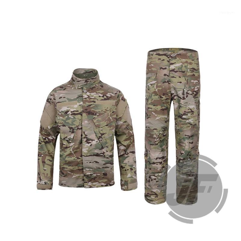 

Tactical BDU Combat Assult Shirt & Pants Set R6 Style Camo Field Uniform EmersonGear Paintball Clothing1, Mc