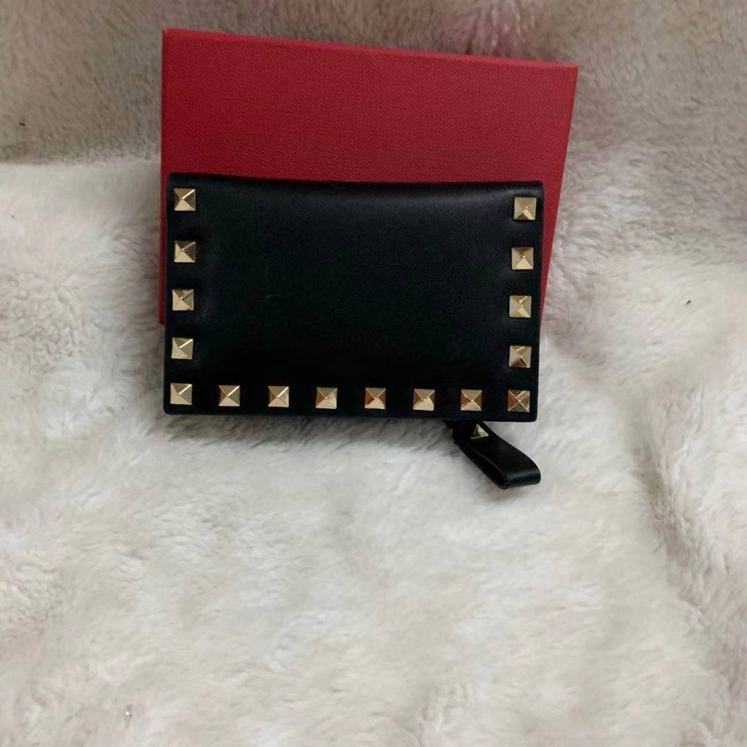 

Fashion Hot Sale High Quality Mini Wallets Casual Letters lattice Wallet Card package Shoulder Bag Free Shipping Black Sliver Red Colors, Gift box