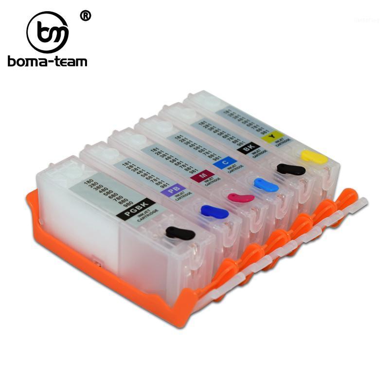 

PGI-580 CLI-581 Refill Ink Cartridge With Permanent Chip For Canon PIXMA TR7550 TR8550 TS6150 TS6151 TS8150 TS8151 TS8152 TS91501