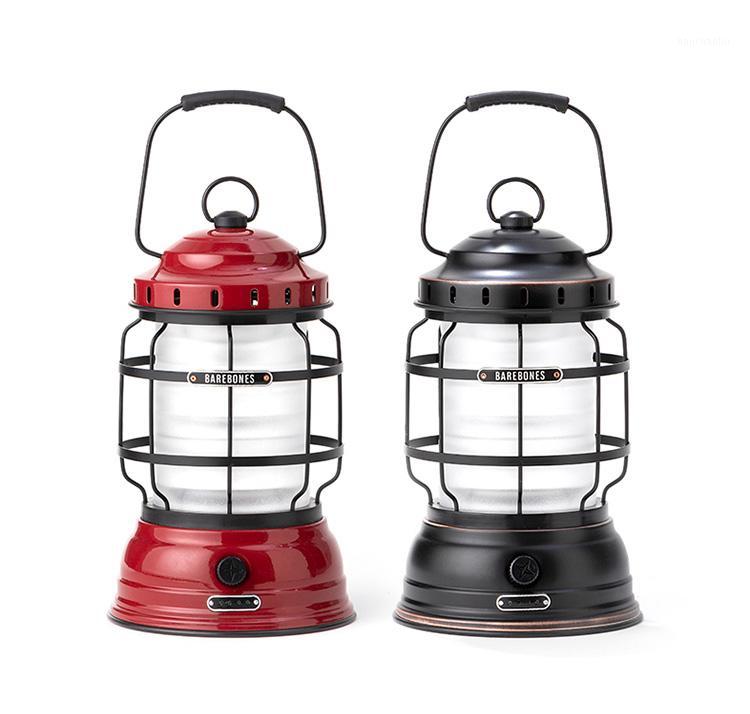 

BAREBONES American light luxury retro outdoor rechargeable camping lamp home dining portable LED lantern1