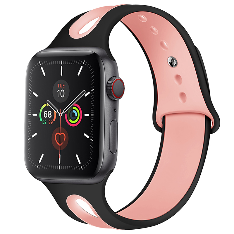 

Watch Band For Apple Watch Band 42mm 38mm 44mm 40mm Strap Silicone Iwatch Bands For Apple Watch Series4/3/2/1 81003