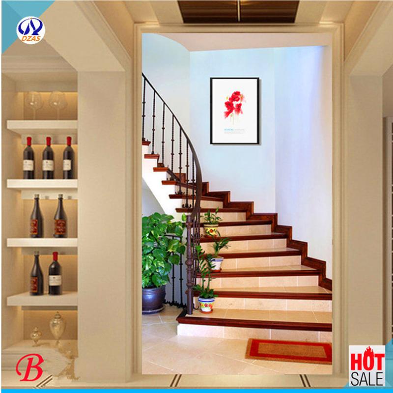 

2020 3D Chinese Seamless Bamboo Corridor vertical large mural wallpaper 5d TV 2020 film background mural, 2402