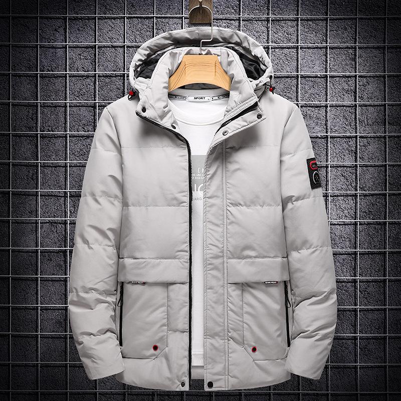 

Winter 2020 New Warm Cotton-padded Outdoor Blazer for Men's Hoodie, Black
